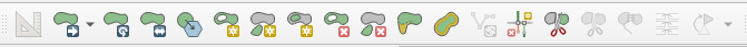 advanced digitizing toolbar
